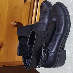 Anne Klein leather boots